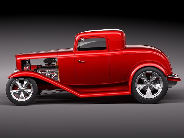 Hot Rod Multiple D Model